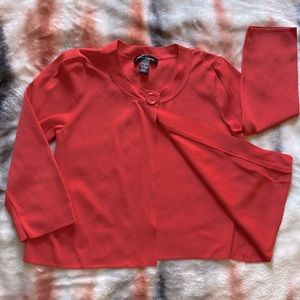 NWOT, Cable & Gauge one button sweater size M